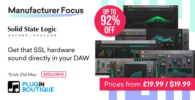 Solid State Logic SSL Sale, Save up to 92% at Plugin Boutique