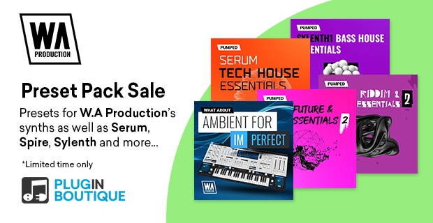 W.A Production Preset Pack Sale
