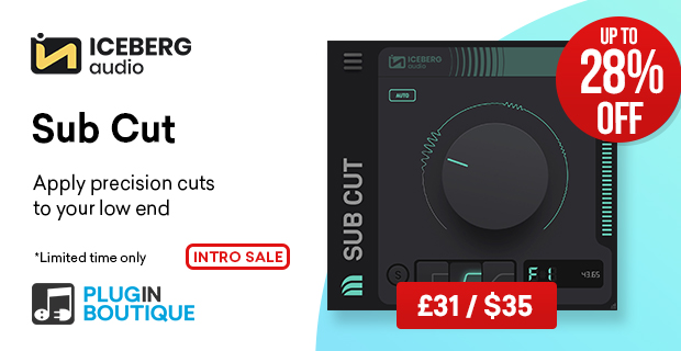 Iceberg Audio Sub Cut Intro Sale
