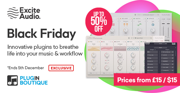 Excite Audio Black Friday Sale (Exclusive)