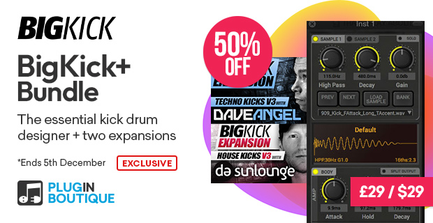 Plugin Boutique BigKick+ Bundle Black Friday Sale (Exclusive)