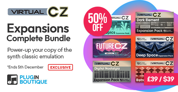Plugin Boutique VirtualCZ Complete Expansions Bundle Black Friday Sale (Exclusive)