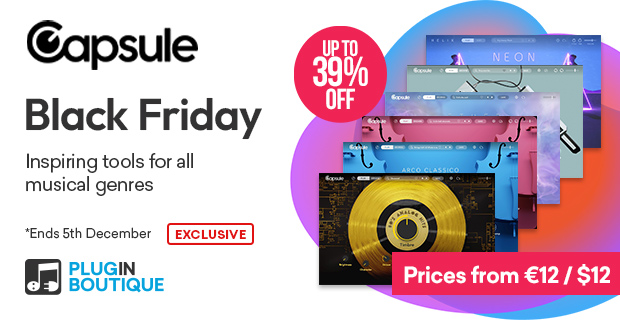 Capsule Audio Black Friday Sale (Exclusive)