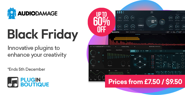 Audio Damage Black Friday Sale