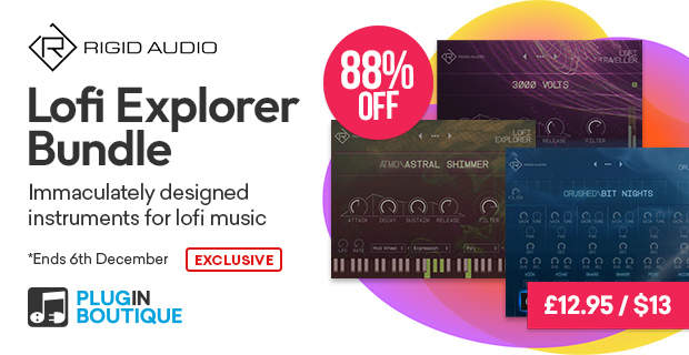 Rigid Audio Lofi Explorer Bundle Black Friday Sale (Exclusive)