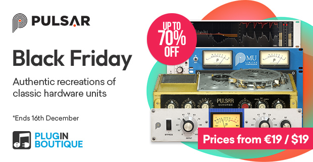 Pulsar Audio Black Friday Sale