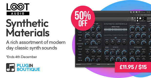 Loot Audio Synthetic Materials Black Friday Sale