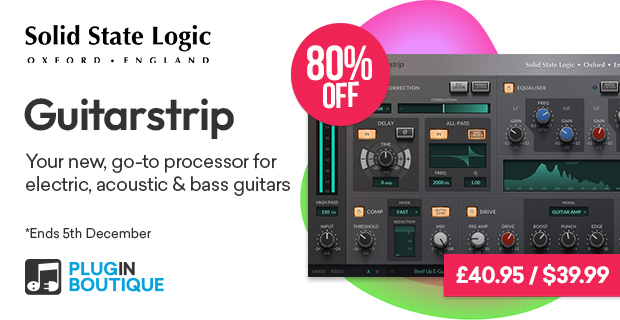 Solid State Logic SSL Guitarstrip Black Friday Sale
