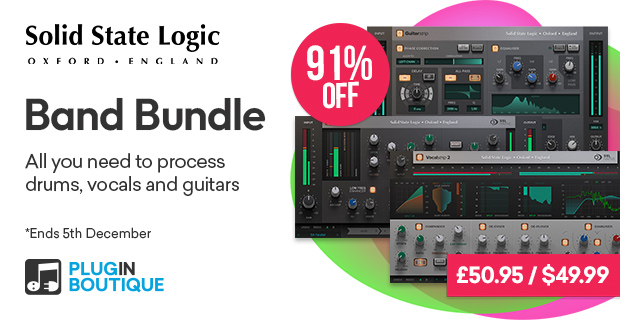 Solid State Logic SSL Band Bundle Black Friday Sale