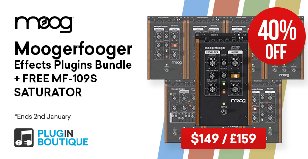 Moog Moogerfooger Effects Bundle + Free MF-109S SATURATOR Sale 