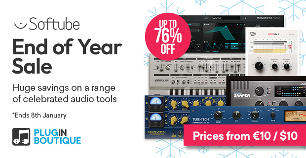 Softube End Of Year Sale