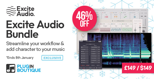 Excite Audio Bundle Holiday Sale (Exclusive)