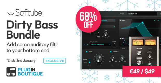 Softube Dirty Bass Bundle Sale (Exclusive)