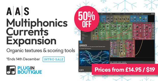 AAS Multiphonics CV-1 Currents Expansion Intro Sale 