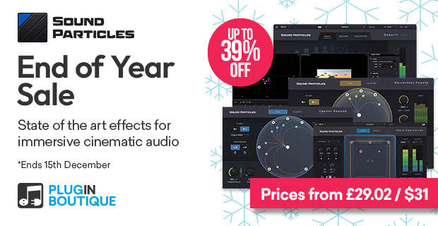 Sound Particles End of Year Sale
