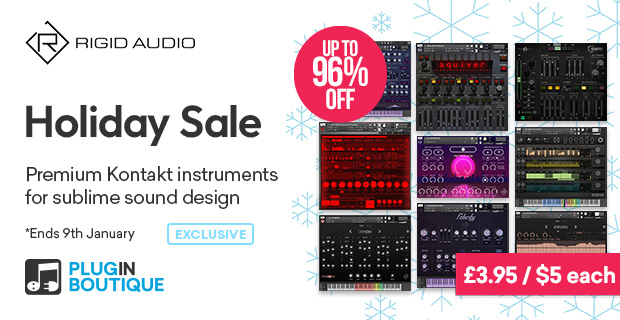 Rigid Audio Holiday Sale (Exclusive)