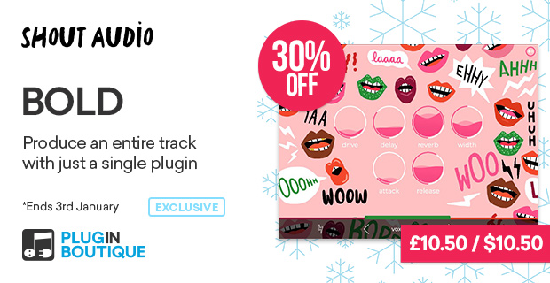 Shout Audio BOLD Holiday Sale (Exclusive)