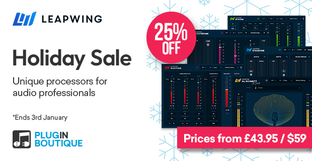 Leapwing Audio Holiday Sale