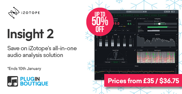 iZotope Insight 2 Holiday Sale