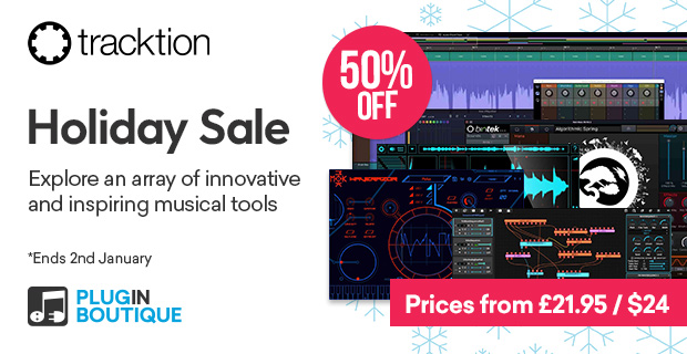 Tracktion Holiday Sale