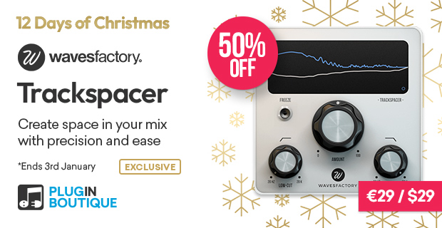 12 Days of Christmas - Wavesfactory Trackspacer Sale (Exclusive)
