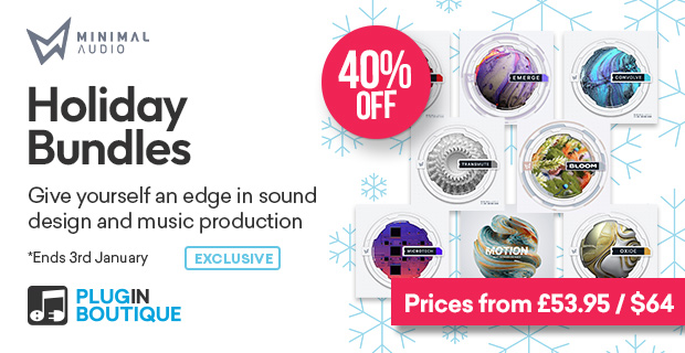 Minimal Audio Holiday Bundles Sale (Exclusive)