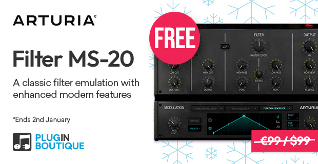 Arturia Filter MS-20 FREE Giveaway