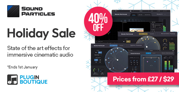 Sound Particles Holiday Sale