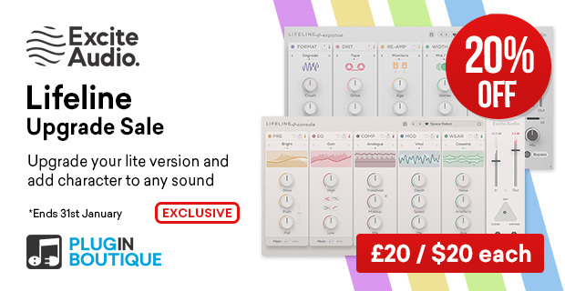 Excite Audio Lifeline Upgrade Sale (Exclusive)