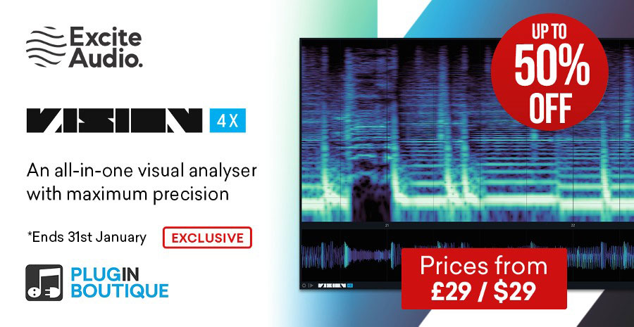Excite Audio VISION 4X Early Adopter Sale (Exclusive)