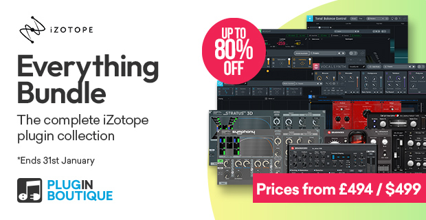 iZotope Everything Bundle Sale