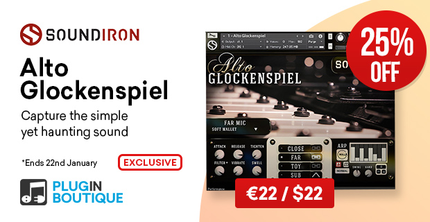 Soundiron Alto Glockenspiel Flash Sale (Exclusive)