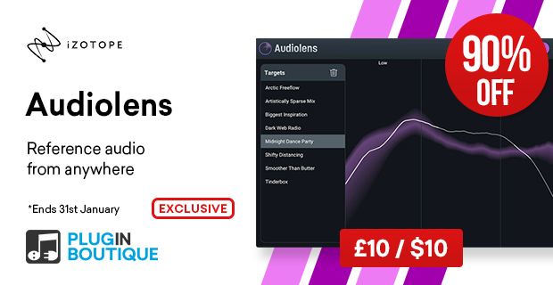 iZotope Audiolens Sale (Exclusive)
