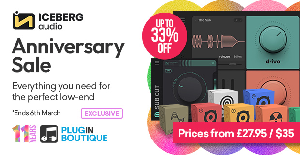 Plugin Boutique's 11th Anniversary: Iceberg Audio Sale (Exclusive)