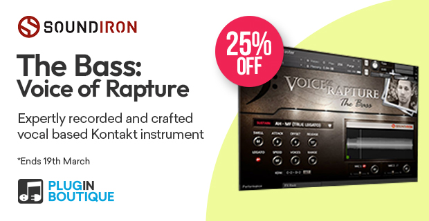Soundiron Voice of Rapture: The Bass Sale (Exclusive)