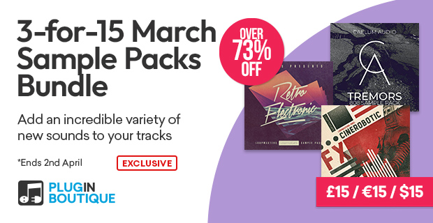 3-for-15 March Sample Pack Bundle Sale (Exclusive)