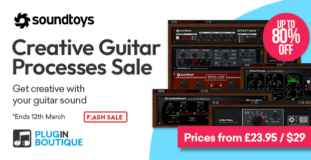 Soundtoys Creative Guitar Processes Sale