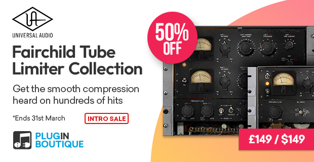 Universal Audio Fairchild Tube Limiter Collection Intro Sale