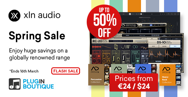 XLN Audio Spring Flash Sale