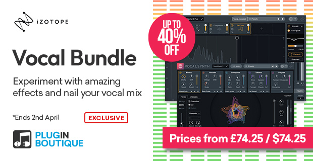 iZotope Vocal Bundle Mixing Month Sale (Exclusive)
