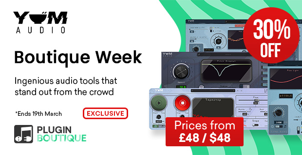 Yum Audio Boutique Week Sale (Exclusive)
