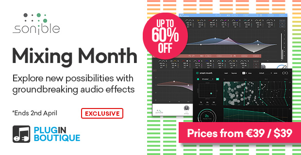 sonible Mixing Month Sale (Exclusive)