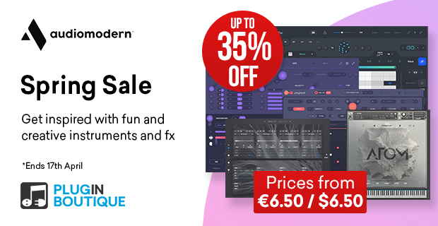 Audiomodern Spring Sale