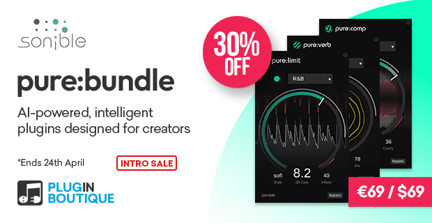 sonible pure:bundle Intro Sale 