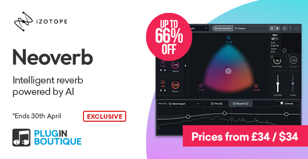 iZotope Neoverb Sale (Exclusive)