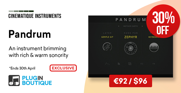Cinematique Instruments Pandrum Sale (Exclusive)