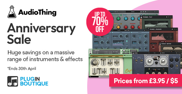 AudioThing Anniversary Sale