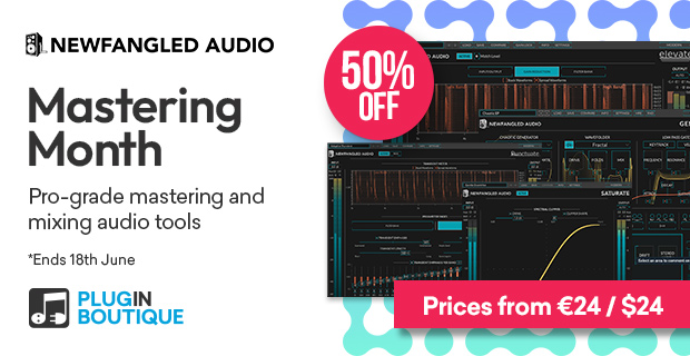 Newfangled Audio Mastering Month Sale
