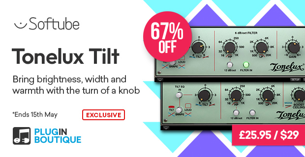 Softube Tonelux Tilt Sale (Exclusive)