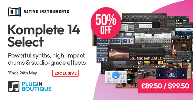 Native Instruments Komplete 14 Select (Exclusive)